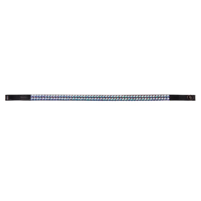 Stirnriemen Exclusive BR Schwarzer Strass