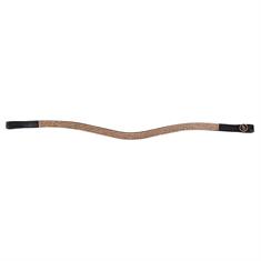 Stirnriemen Exclusive Geschwungen BR Schwarz-Gold