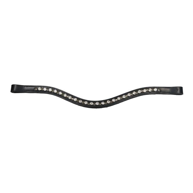 Stirnriemen HGGlin Horsegear Schwarz