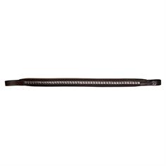 Stirnriemen Silver Clincher Recht New English Collection Dy'on Braun