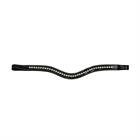 Stirnriemen V-Form mit Swarovskisteinen D Collection Dy'on Schwarz