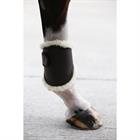 Streichkappen Leder Short Kentucky Braun