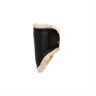 Streichkappen Leder Short Kentucky Schwarz