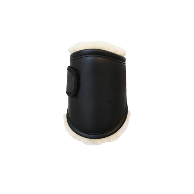 Streichkappen Leder Short Kentucky Schwarz
