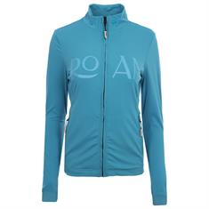 Sweatjacke Cycle Three Roan Mittelblau