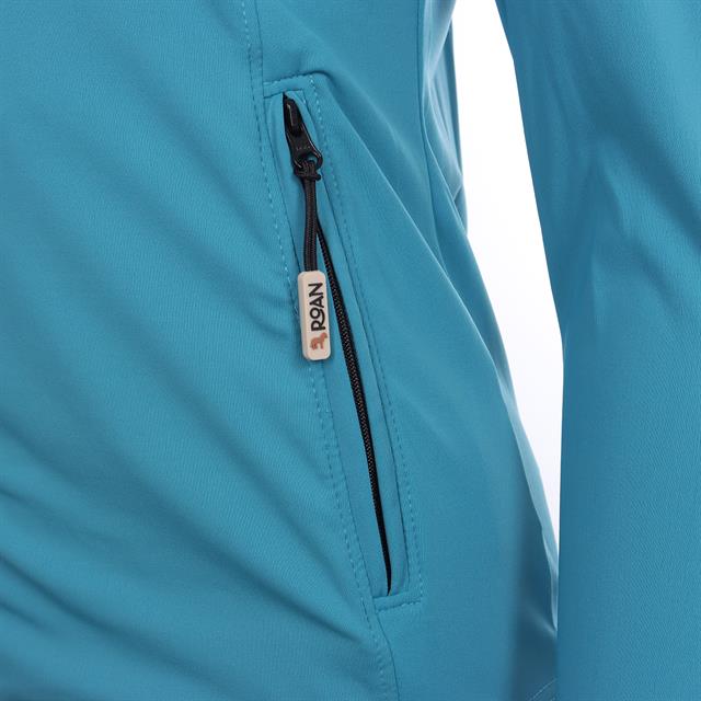 Sweatjacke Cycle Three Roan Mittelblau