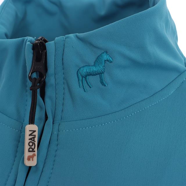 Sweatjacke Cycle Three Roan Mittelblau