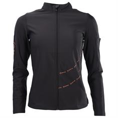Sweatjacke Elsa Roségold Montar Schwarz