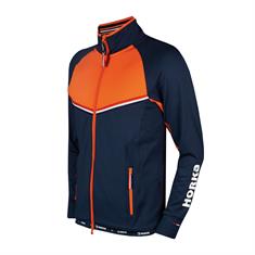 Sweatjacke Herren KNHS Dunkelblau-Orange