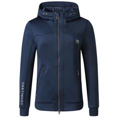 Sweatjacke Hoodie Covalliero Dunkelblau