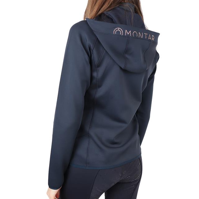 Sweatjacke Liza Montar Dunkelblau