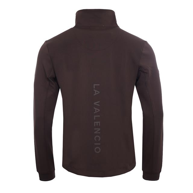 Sweatjacke LVUbbe Men La Valencio Dunkelbraun