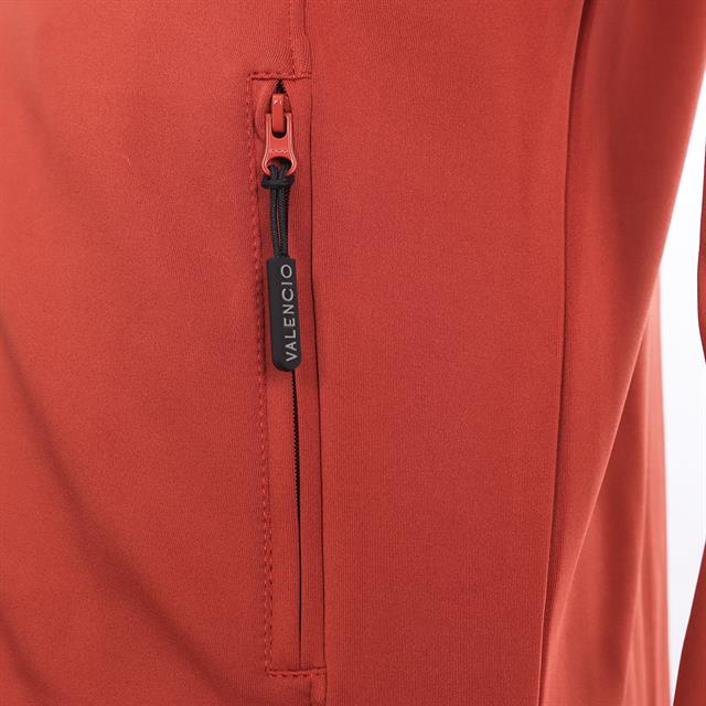 Sweatjacke LVUbbe Men La Valencio Dunkelorange