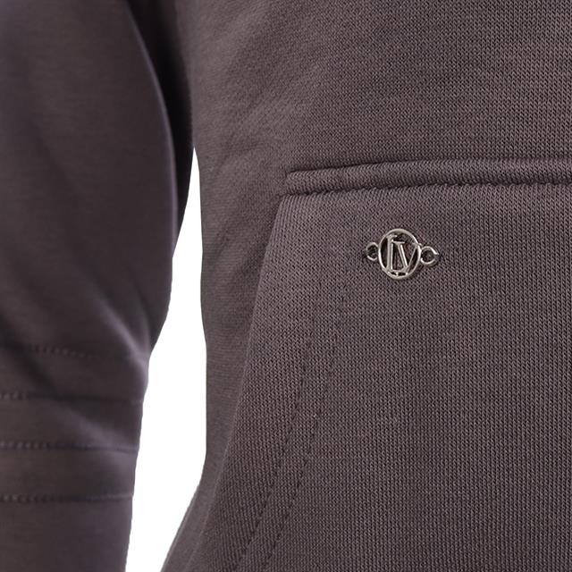 Sweatjacke LVVamp La Valencio Dunkelgrau