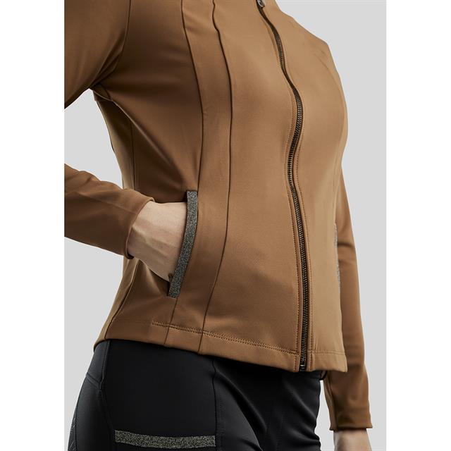Sweatjacke MOGloria Caviar Tape Montar Braun