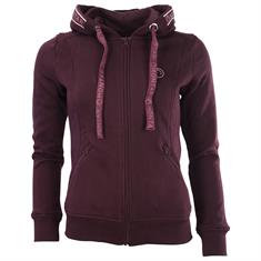 Sweatjacke Monroe Viv Montar Dunkelrot