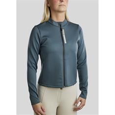 Sweatjacke MOStella Contrast Stated Montar Mittelblau