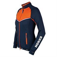 Sweatjacke Mädchen Kids KNHS Dunkelblau-Orange