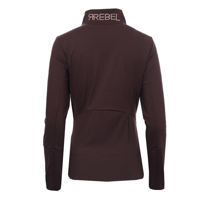 Sweatjacke Softshell Rebel By Montar Braun