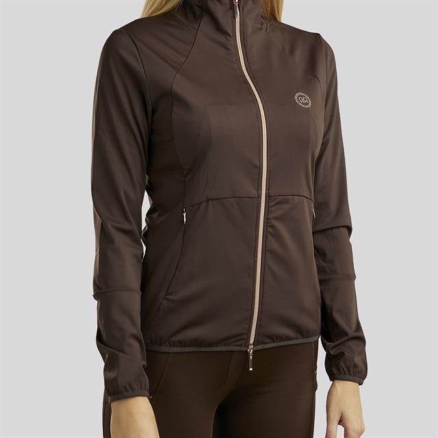 Sweatjacke Softshell Rebel By Montar Braun