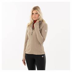 Sweatjacke Training Anky Hellbraun