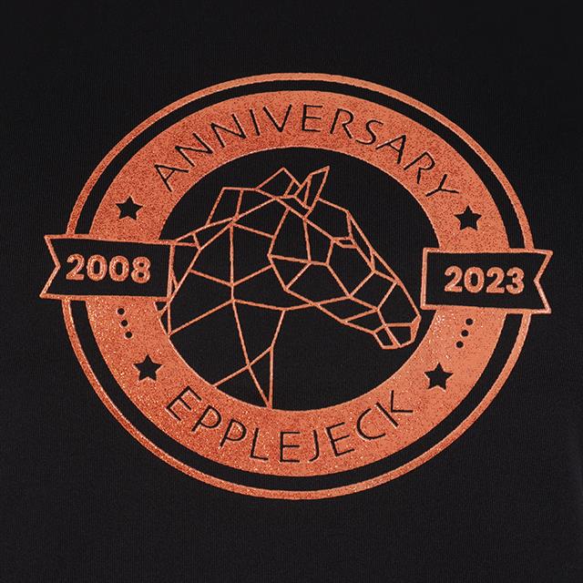 T-Shirt 15th Anniversary Epplejeck Schwarz