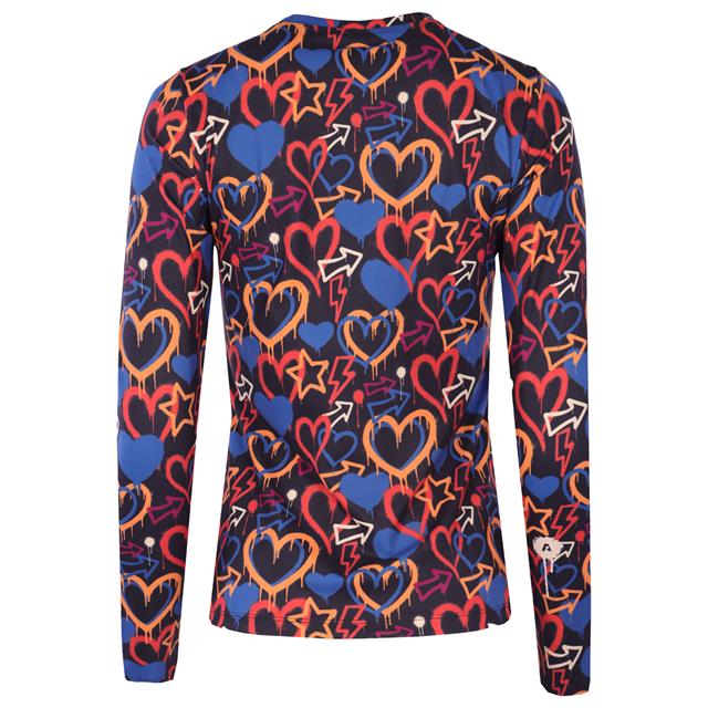 T-Shirt AR24202 Langärmelig Active Rider Mehrfarbig