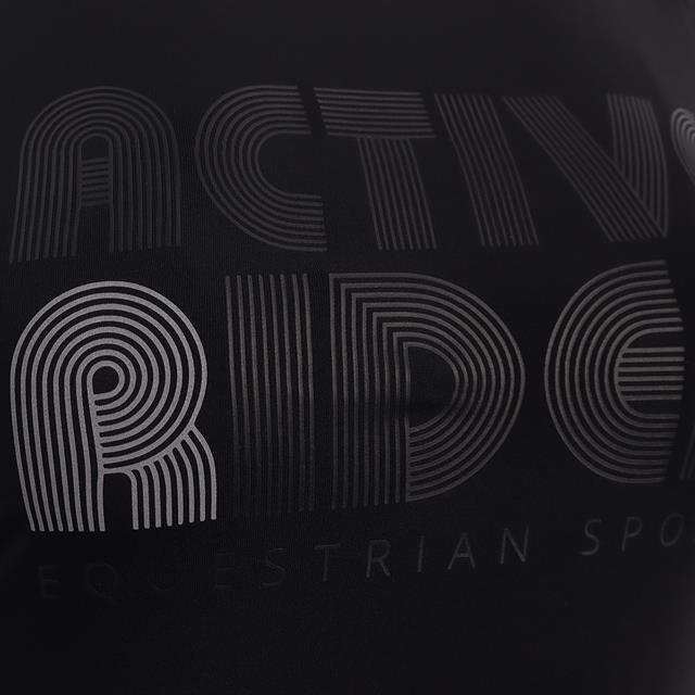 T-Shirt Ar25303 Active Rider Schwarz