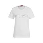 T-Shirt Belmont Rhinestone Tommy Hilfiger Equestrian Weiß