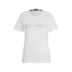T-Shirt Belmont Rhinestone Tommy Hilfiger Equestrian Weiß