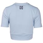 T-Shirt Crop Top N BRANDS x Epplejeck Hellblau