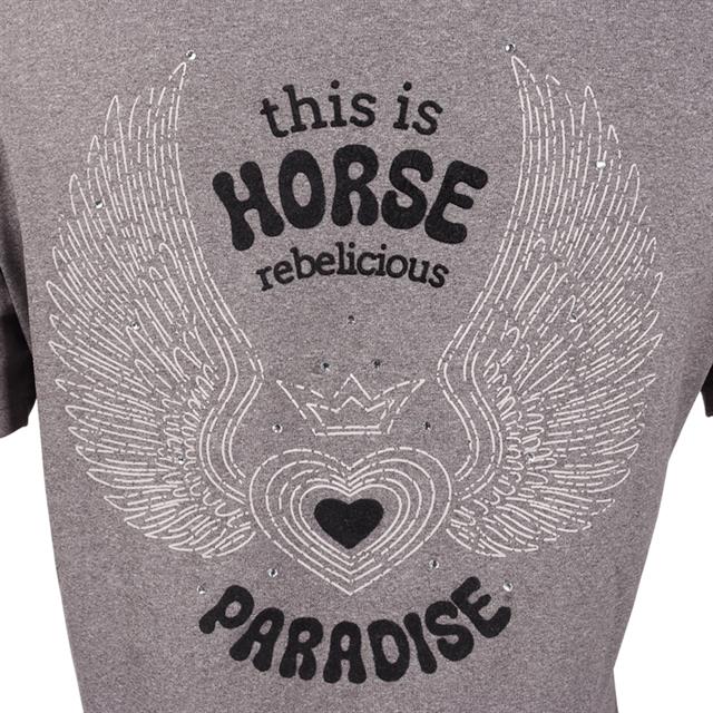 T-Shirt EJHorse Paradise Epplejeck Grau