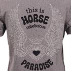 T-Shirt EJHorse Paradise Kids Epplejeck Grau