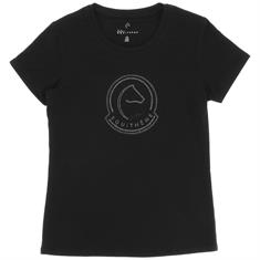 T-Shirt Je T'aime Rosalie Equithème Schwarz