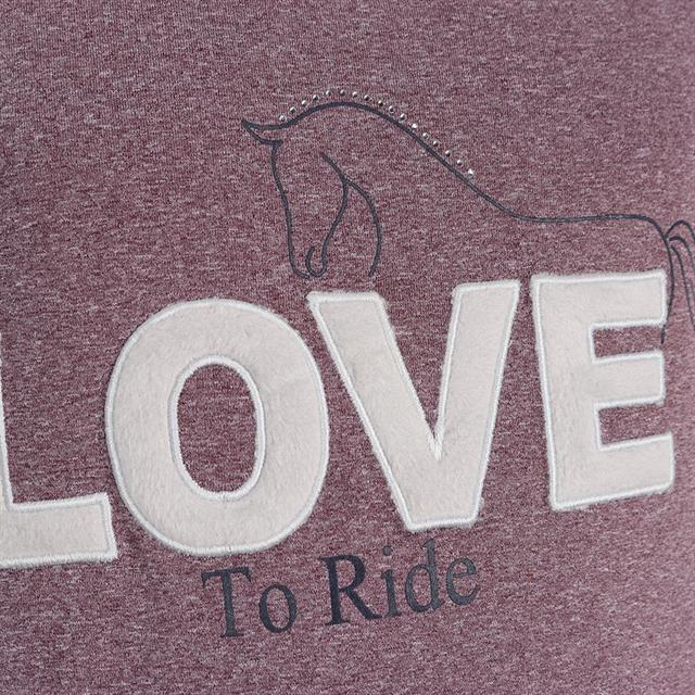 T-Shirt Love To Ride Kids Epplejeck Helllila