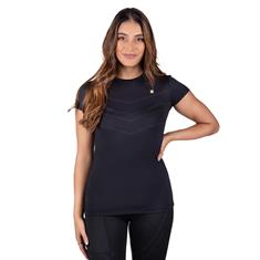T-Shirt Menton QHP Schwarz