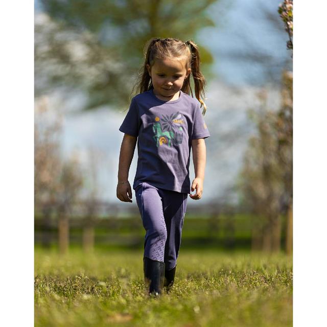T-Shirt Mini Kids BR Lila