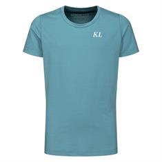 T-Shirt mit rundem Halsausschnitt Kids Kingsland Türkis