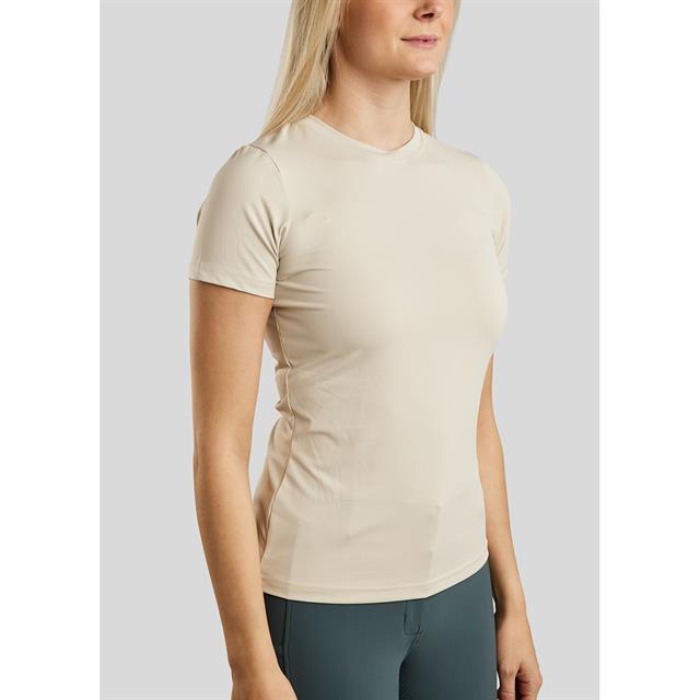 T-Shirt MOWendy Lasercut Montar Hellbraun