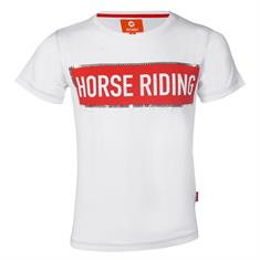T-Shirt Print Kids Red Horse