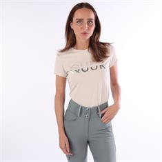 T-Shirt QFaiza Quur Hellbraun