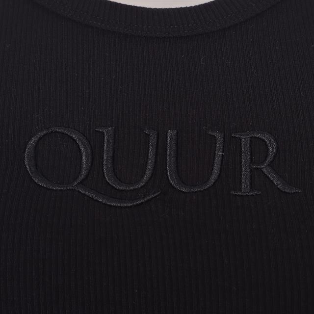 T-Shirt QJoa QUUR Schwarz