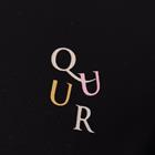 T-Shirt QJosh QUUR Schwarz