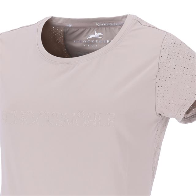 T-Shirt SPNina Schockemöhle Hellbraun