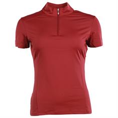 T-Shirt Ultra Thin Lightness Bordeaux Equestrian Stockholm Dunkelrot