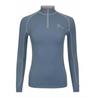 Trainings-T-Shirt Base Layer LeMieux Mittelblau-Grau