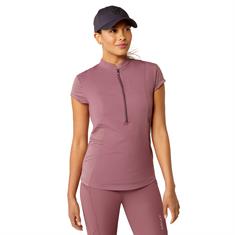 Trainings-T-Shirt Breathe Cap Sleeve Ariat Dunkelrosa