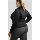 Trainings-T-Shirt Briella Roségold Crystals Montar Schwarz