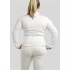 Trainings-T-Shirt Briella Roségold Crystals Montar Weiß