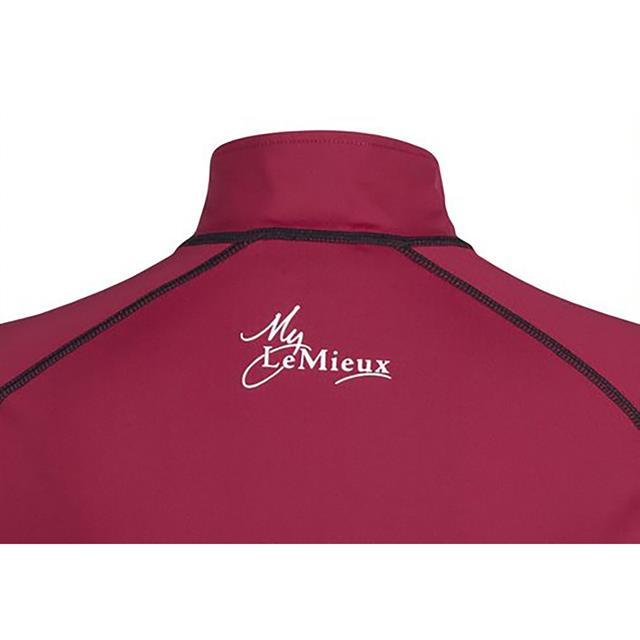 Trainings-T-Shirt Climate Layer LeMieux Dunkelrot